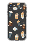 Pumpkin Spice Latte Collage iPhone Case