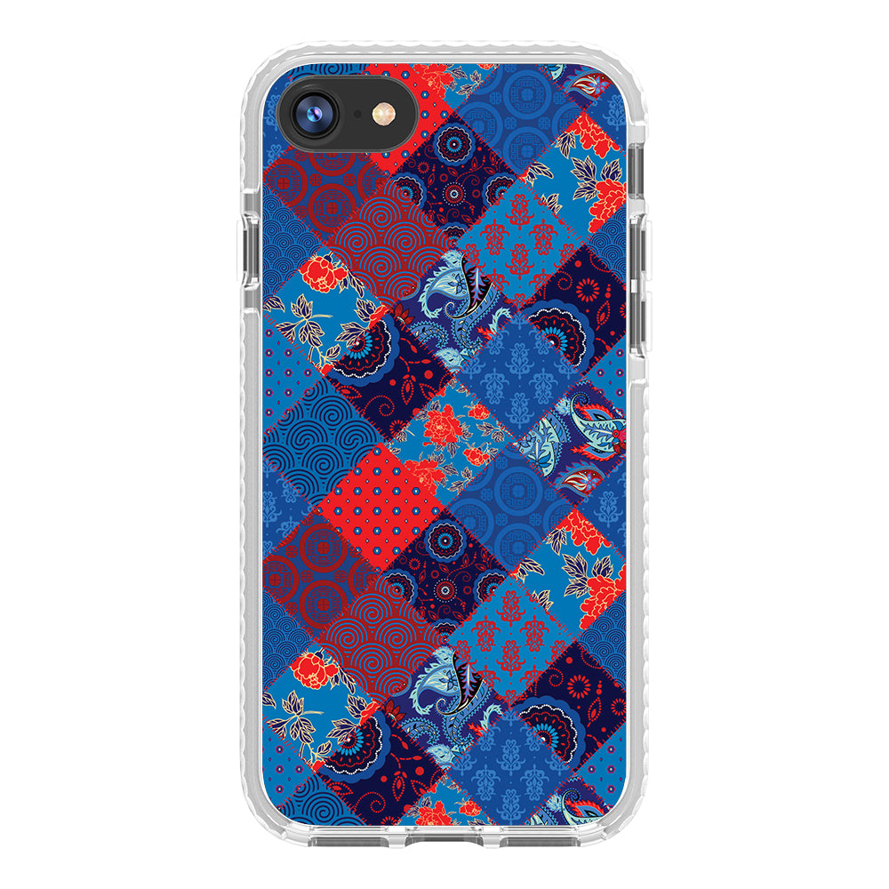 Paisley Patch Impact iPhone Case