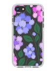 Ageratum Floral Impact iPhone Case