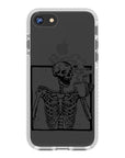 Coffee Skeleton Impact iPhone Case