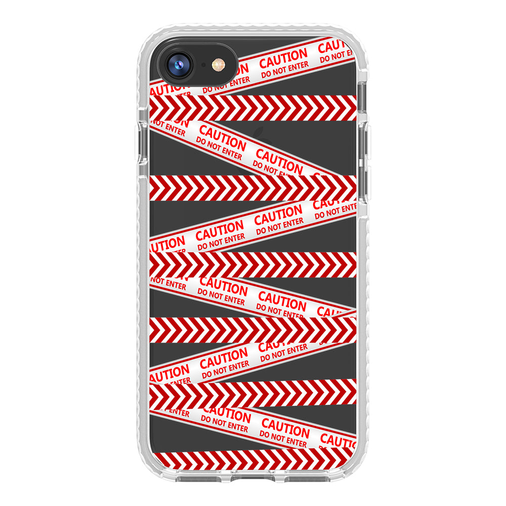 Caution Impact iPhone Case