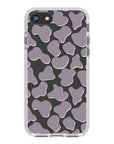 Gray Cow Print Phone Case