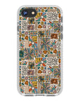 Spring Groovy Pattern Impact iPhone Case