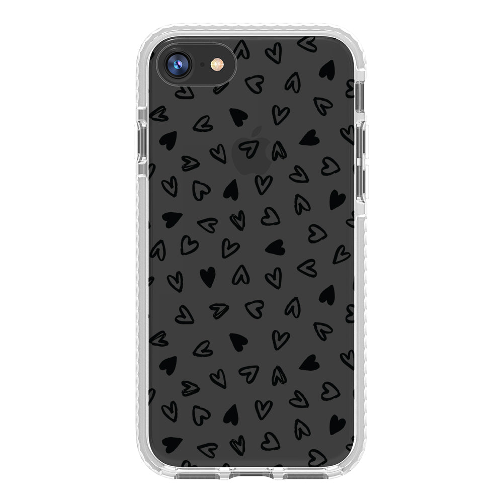 Little Hearts Impact iPhone Case