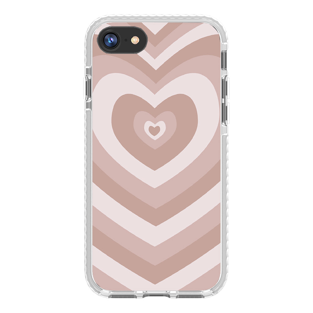 Nude Heart Impact iPhone Case