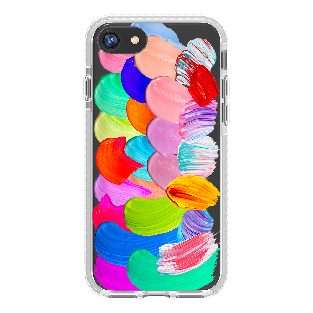 Paint Strokes Impact iPhone Case