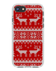 Ugly Sweater Red White Impact iPhone Case