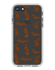 Baby Dachshund Collage Impact iPhone Case