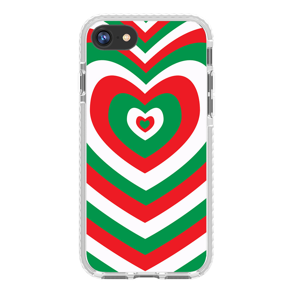 Candy Cane Impact iPhone Case