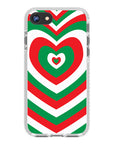 Candy Cane Impact iPhone Case