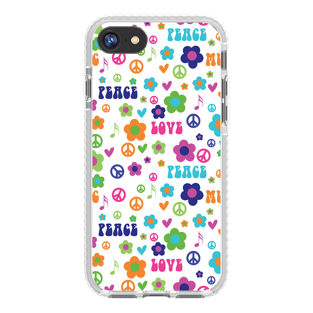 Love and Peace Impact iPhone Case