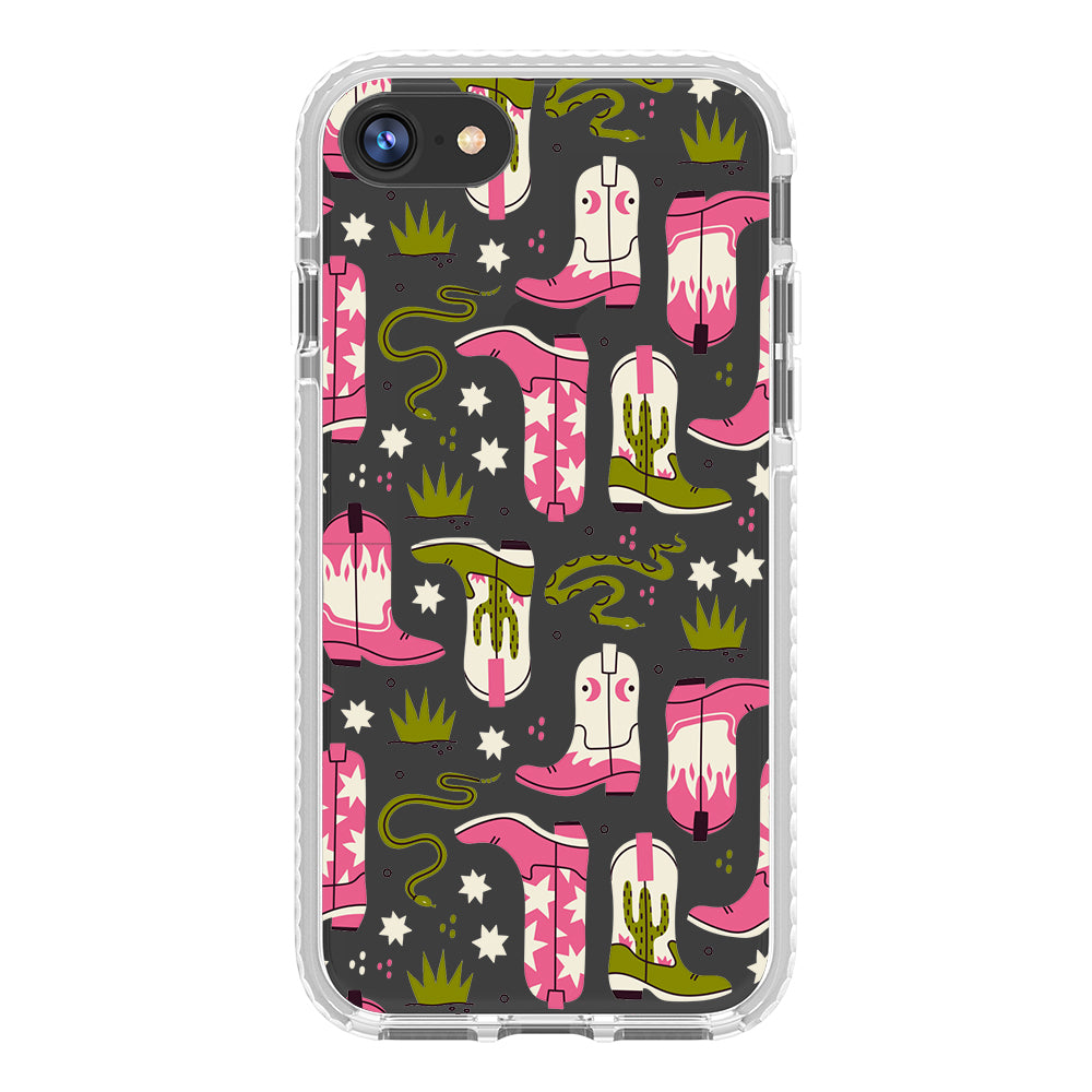 Pink Cowboy Boots Phone Case