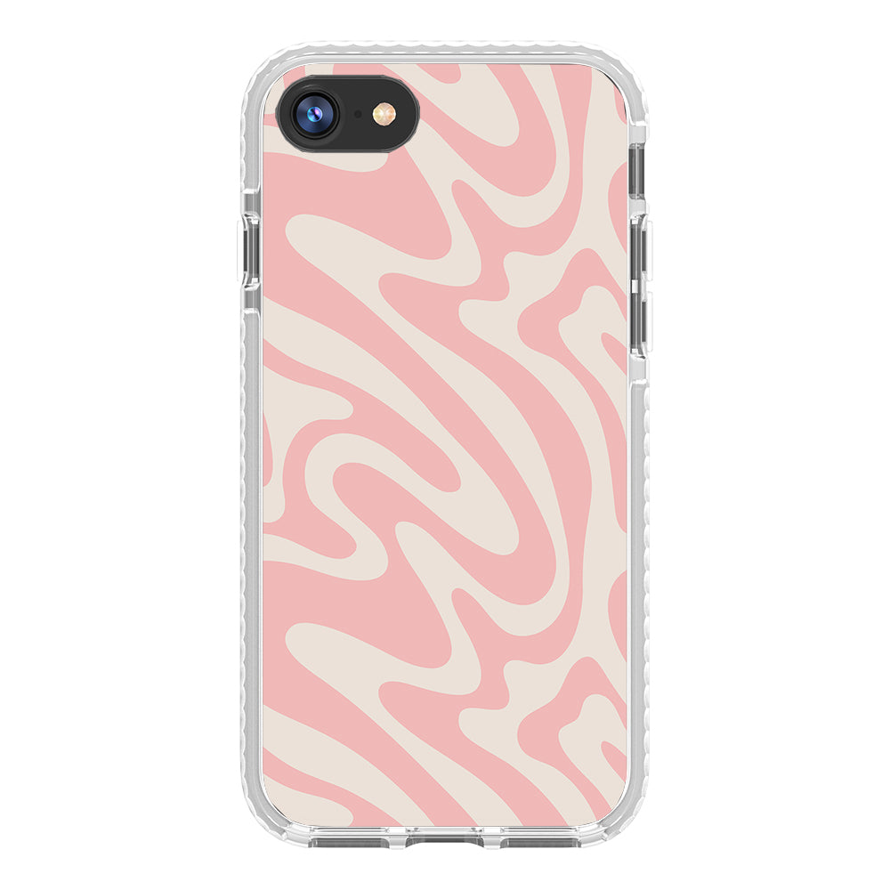 Strawberry Swirl Impact iPhone Case