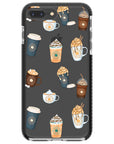 Pumpkin Spice Latte Collage iPhone Case