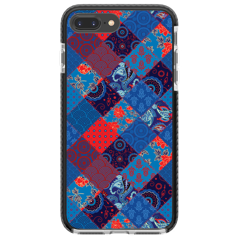 Paisley Patch Impact iPhone Case