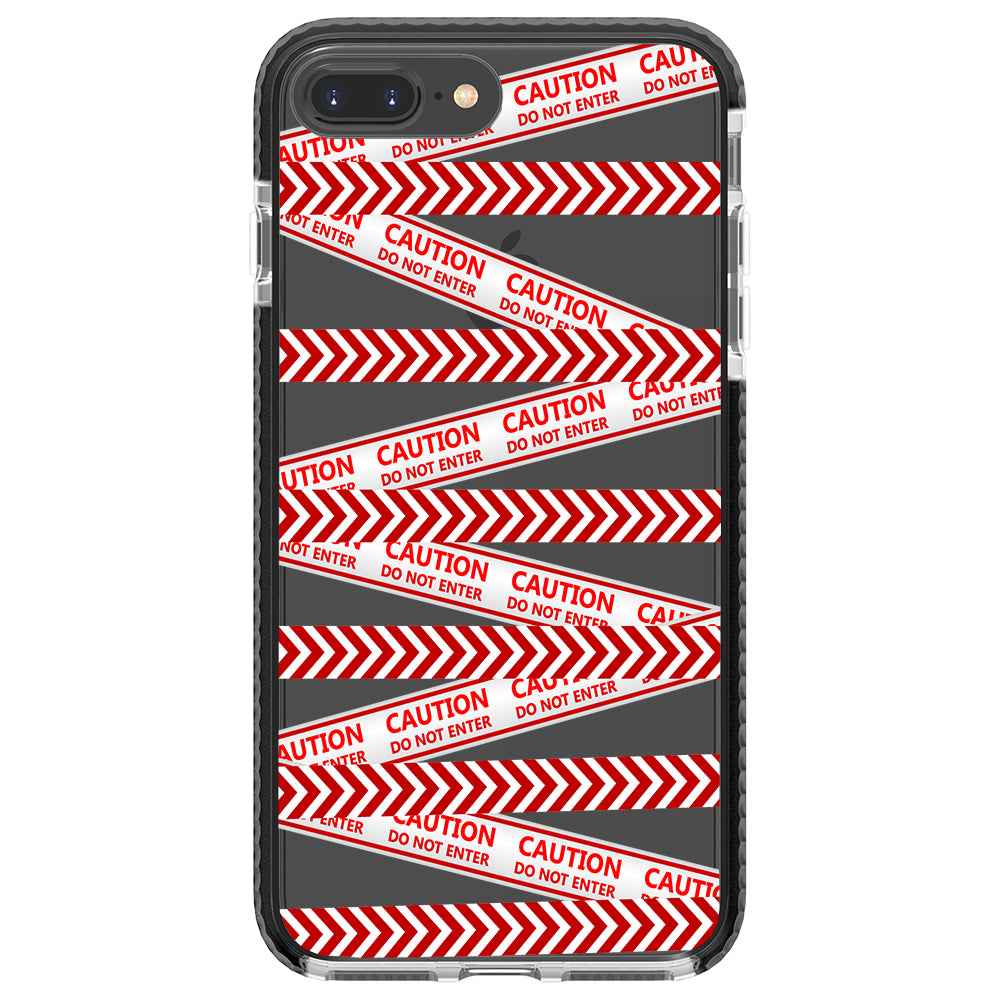 Caution Impact iPhone Case