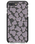 Gray Cow Print Phone Case