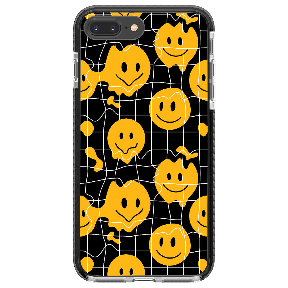 Grid Smiley  Impact iPhone Case