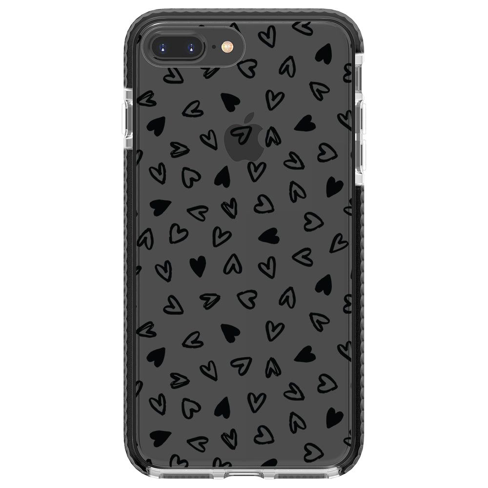 Little Hearts Impact iPhone Case