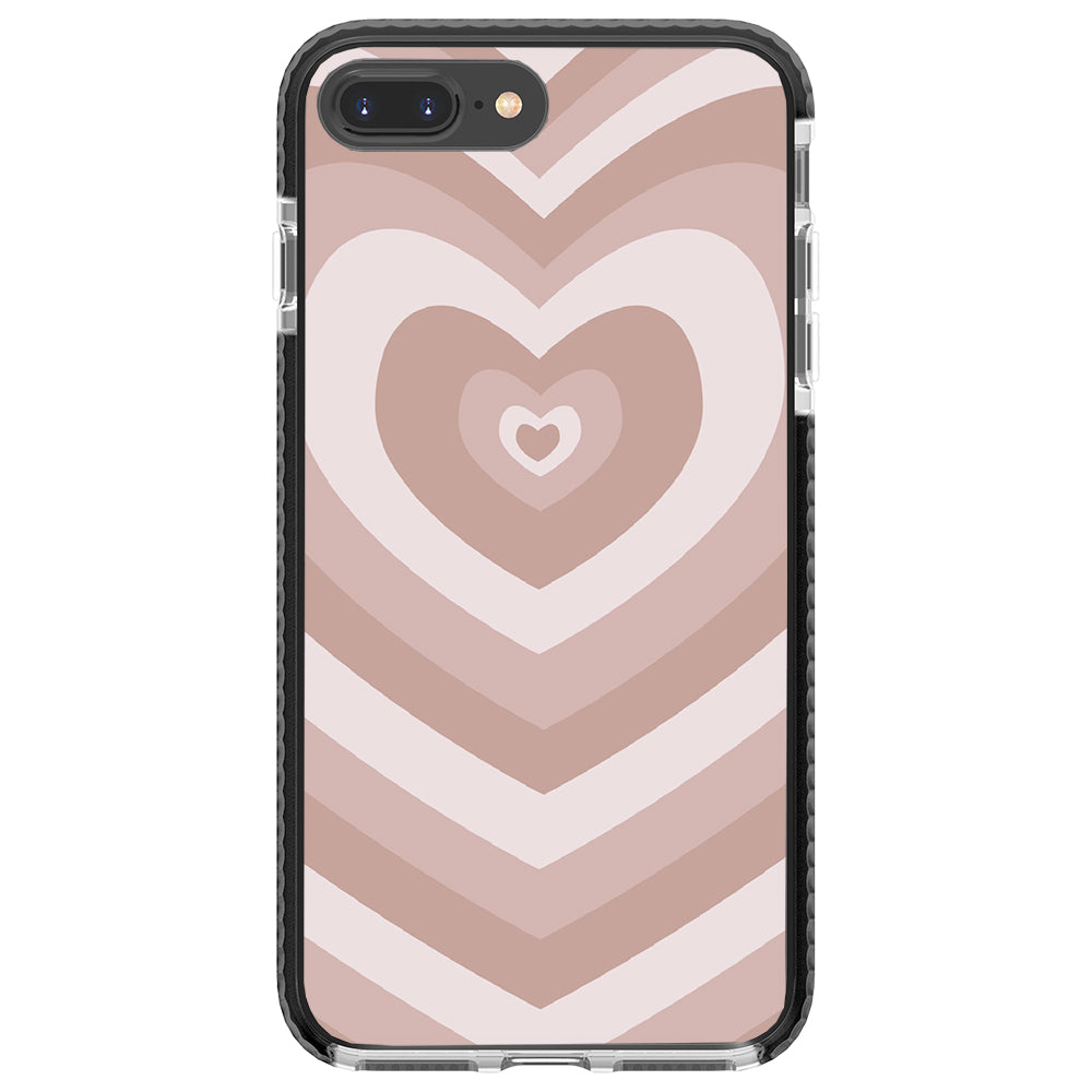 Nude Heart Impact iPhone Case