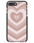 Nude Heart Impact iPhone Case