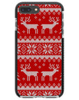 Ugly Sweater Red White Impact iPhone Case