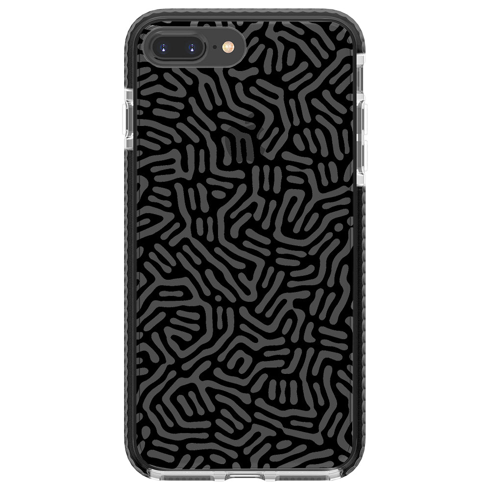 Abstract Doodle iPhone Case