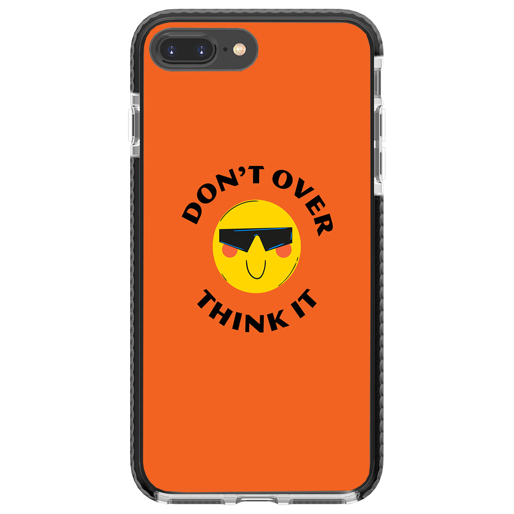 Don&#39;t Overthink Quote Impact iPhone Case