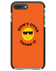 Don't Overthink Quote Impact iPhone Case