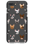 Frenchie Faces Impact iPhone Case