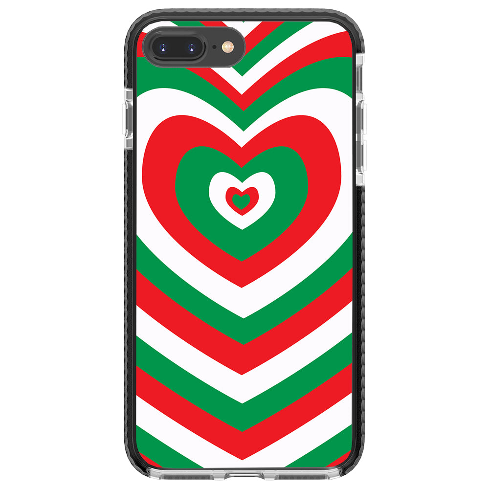 Candy Cane Impact iPhone Case