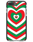 Candy Cane Impact iPhone Case