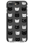 Cat Faces Impact iPhone Case