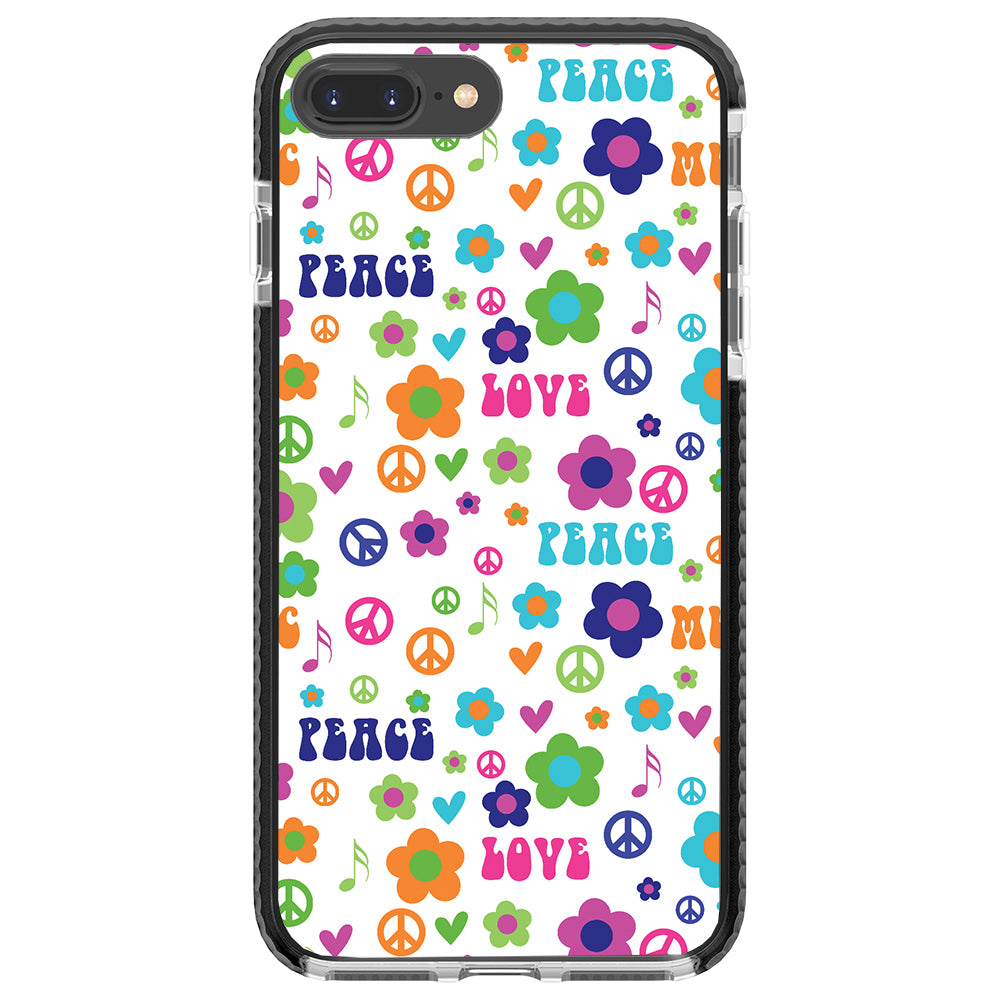 Love and Peace Impact iPhone Case