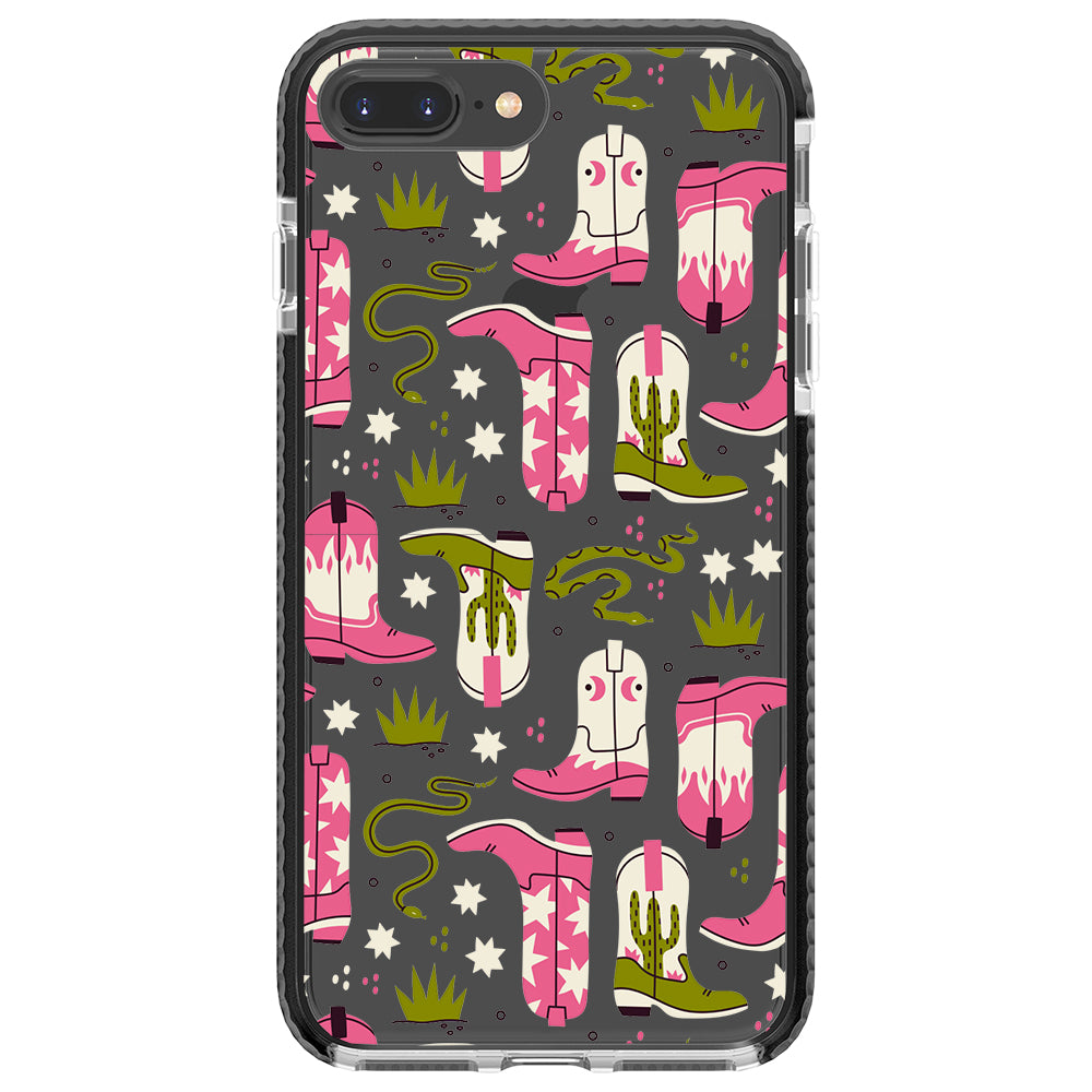 Pink Cowboy Boots Phone Case