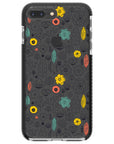 Minimal Scandinavian Flowers Impact iPhone Case