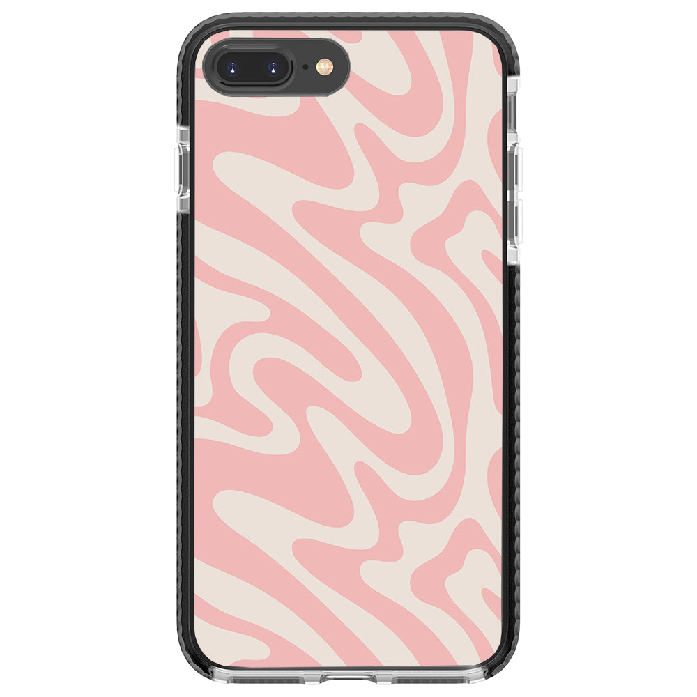 Strawberry Swirl Impact iPhone Case