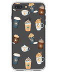 Pumpkin Spice Latte Collage iPhone Case