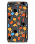 Abstract Fall Flowers Impact iPhone Case