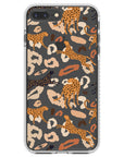 Abstract Leopard Impact iPhone Case