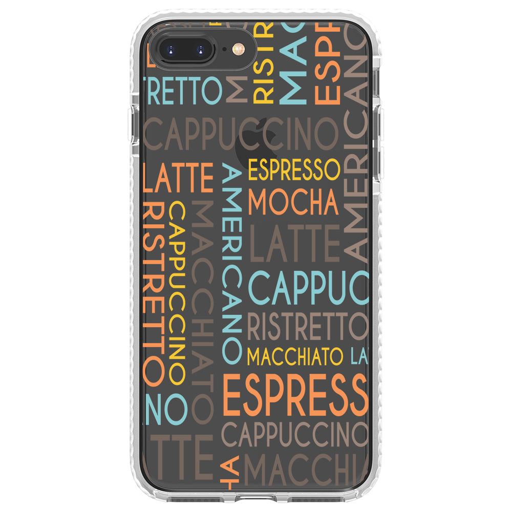 Coffee Names Impact iPhone Case