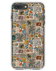 Spring Groovy Pattern Impact iPhone Case