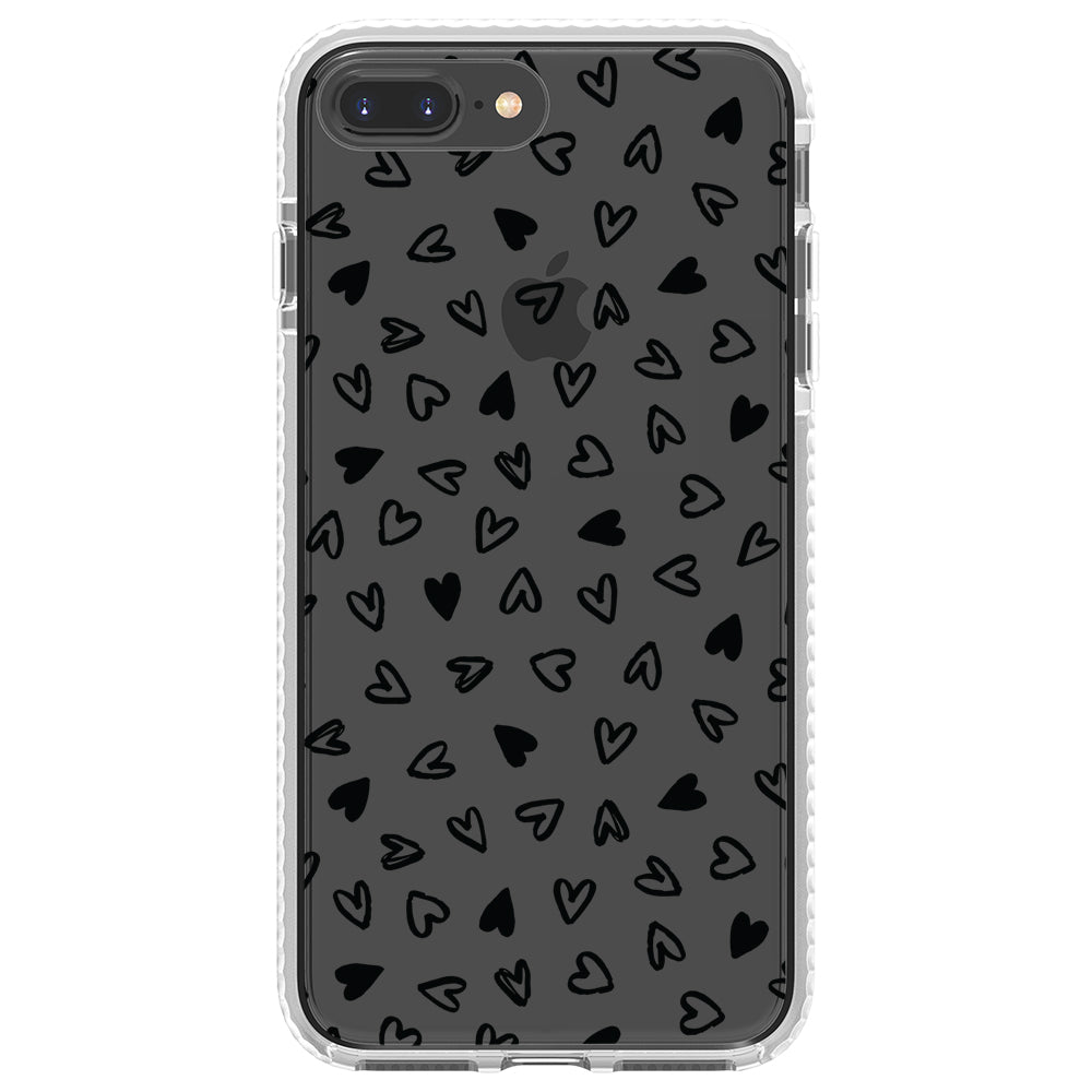 Little Hearts Impact iPhone Case