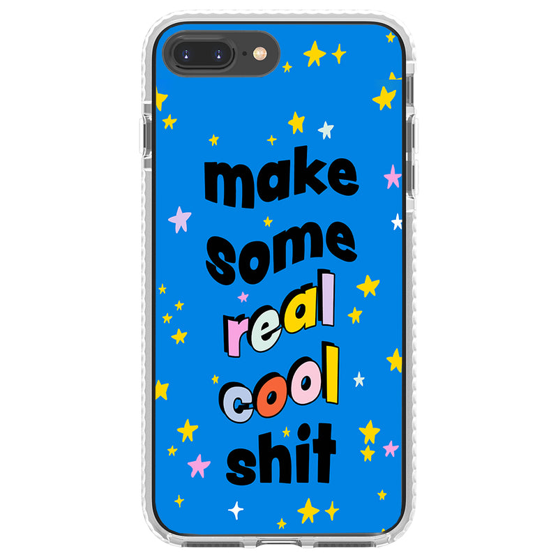 Make Cool Sh*t Quote Impact iPhone Case