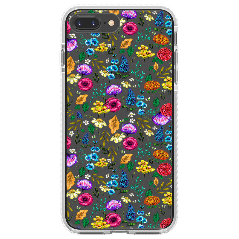 Neon Petit Floral iPhone Case