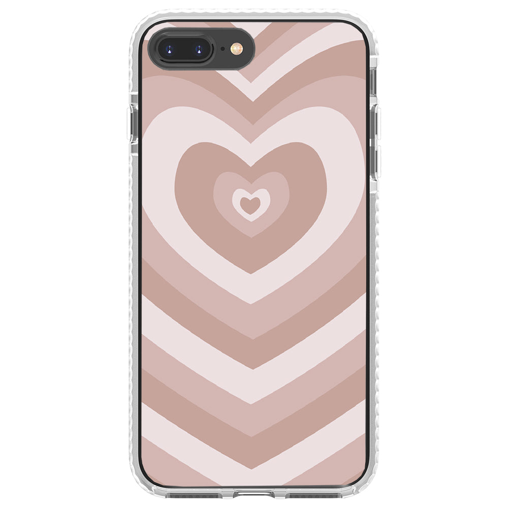 Nude Heart Impact iPhone Case