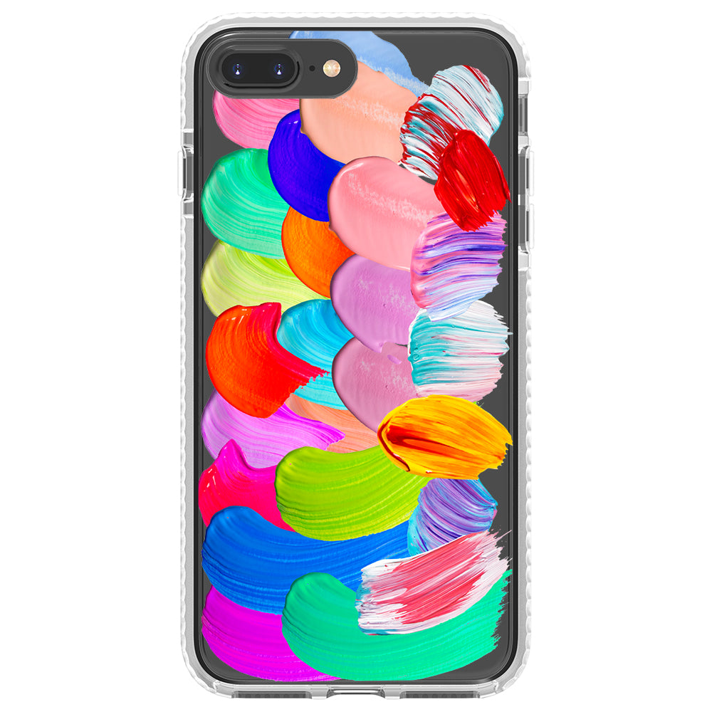 Paint Strokes Impact iPhone Case