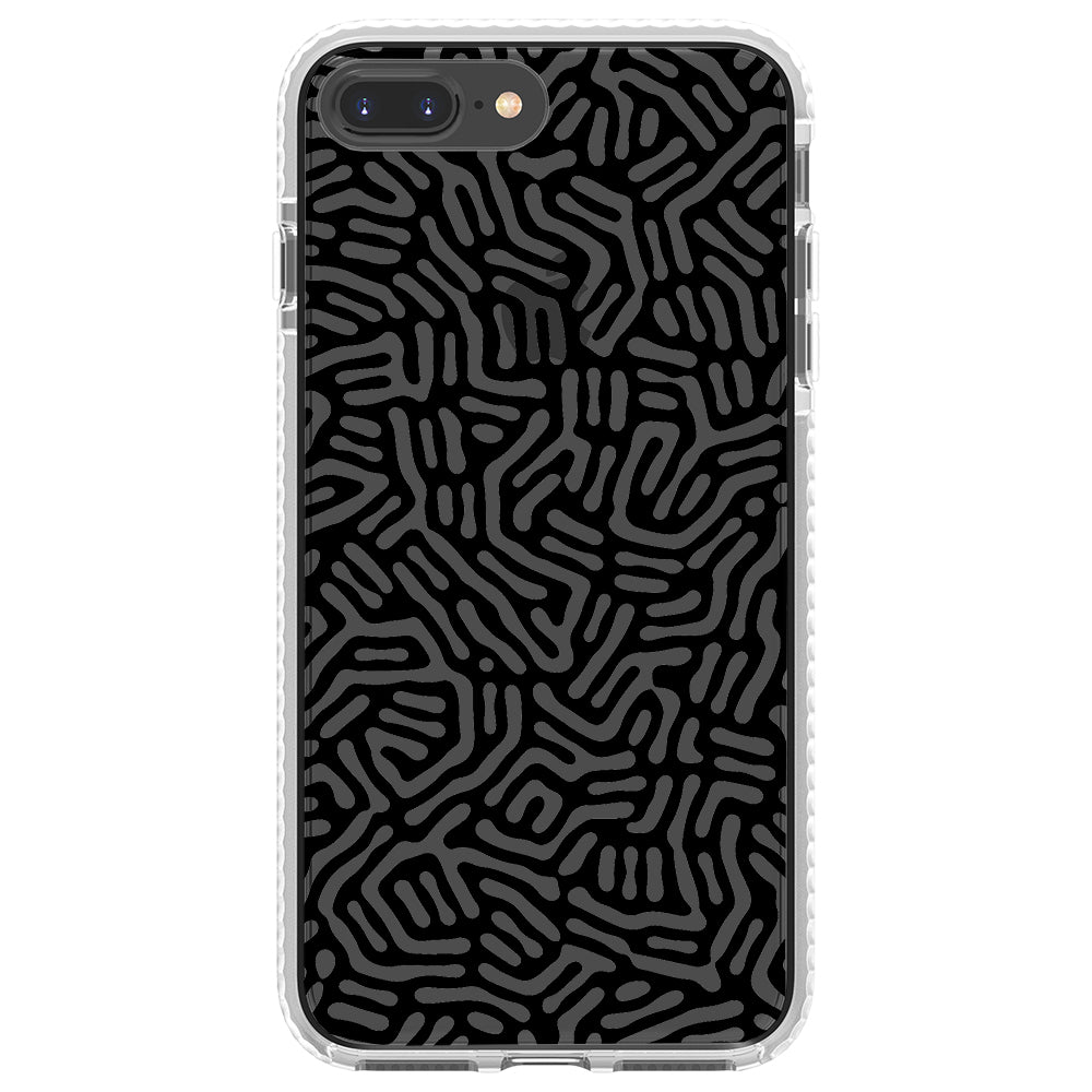 Abstract Doodle iPhone Case