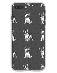 Frenchies Paws Collage Impact iPhone Case