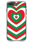 Candy Cane Impact iPhone Case